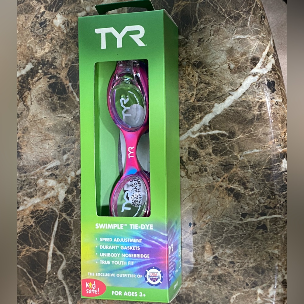 TYR Swimple Tie-Dye Swim Goggles